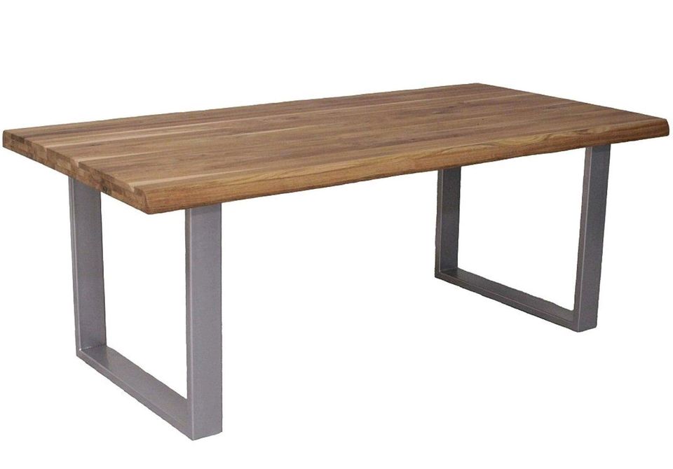 Tisch Esstisch NEU Eiche Massivholz Baumkante 300 cm in Hückelhoven