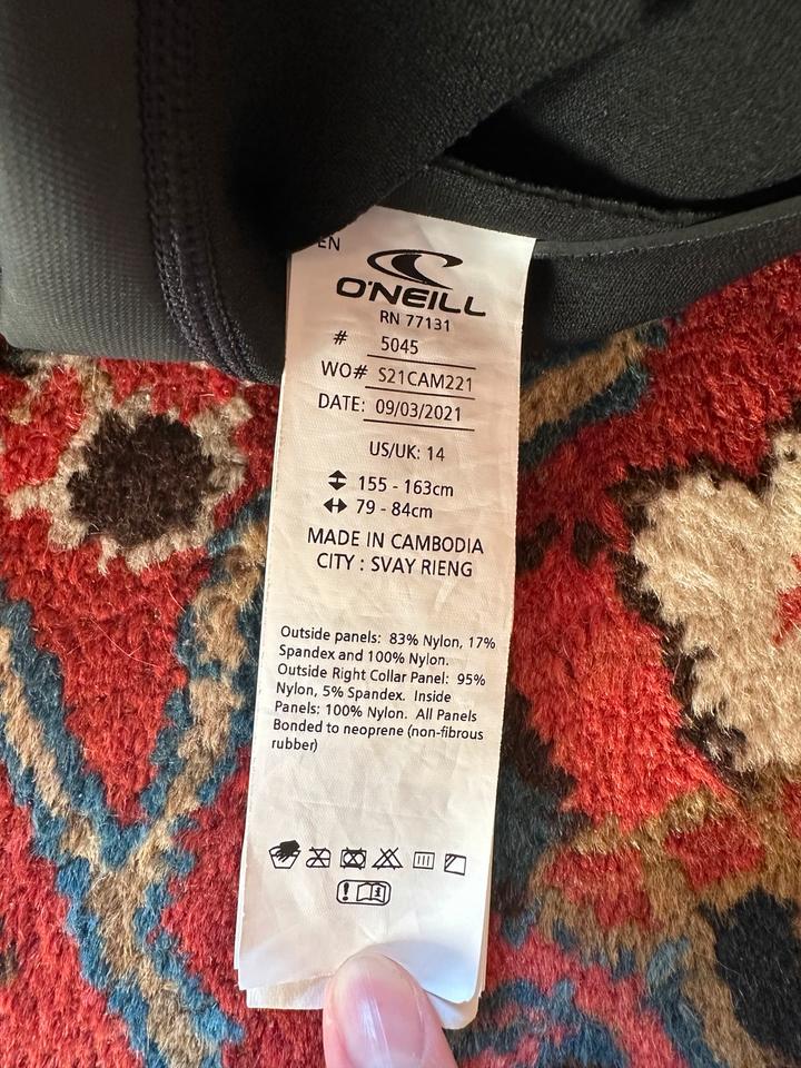 O'Neill REACTOR-2 2MM BACK ZIP SHORTSLEEVE SPRING WETSUIT | BLAU in Dietramszell