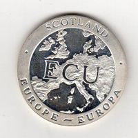 Silbermünze Scotland ECU Baden-Württemberg - Freiburg im Breisgau Vorschau