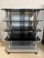 TV-Schrank/TV-Rack Sicherheitsglas dunkel rollbar Dresden - Gorbitz-Süd Vorschau