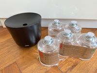 Stelton Solis Öllampe schwarz soft black + 5x Gel-Kerze Düsseldorf - Pempelfort Vorschau