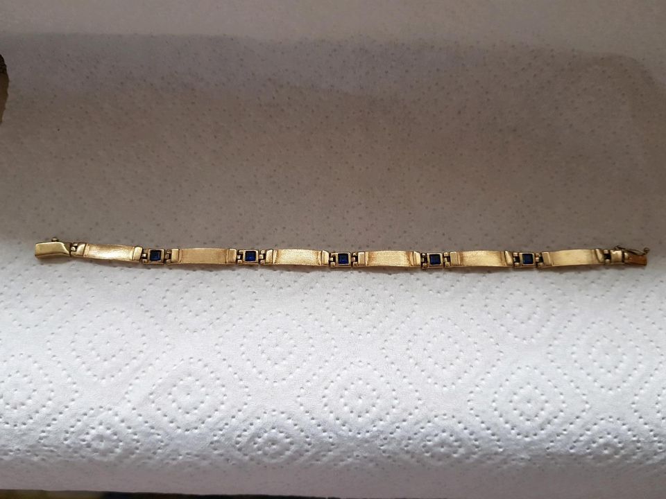 Echt Gold 585 Karat Gelbgold Armband 14.90 Gramm in Bochum