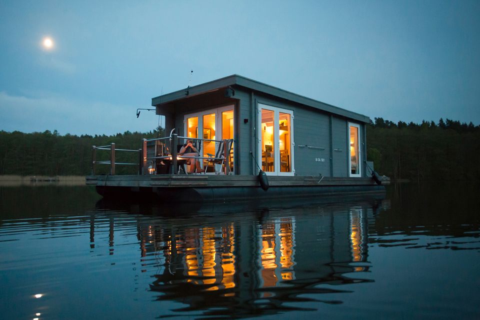 Stabiles und gemütliches Hausboot - eingerichtet und fahrbereit in Wesenberg