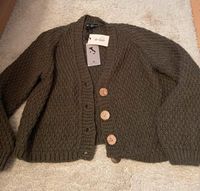 Zuckerwatten Strickjacke in Größe S, Khaki,NEU Berlin - Spandau Vorschau