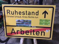 Metallschild Ruhestand Schild Nordrhein-Westfalen - Versmold Vorschau