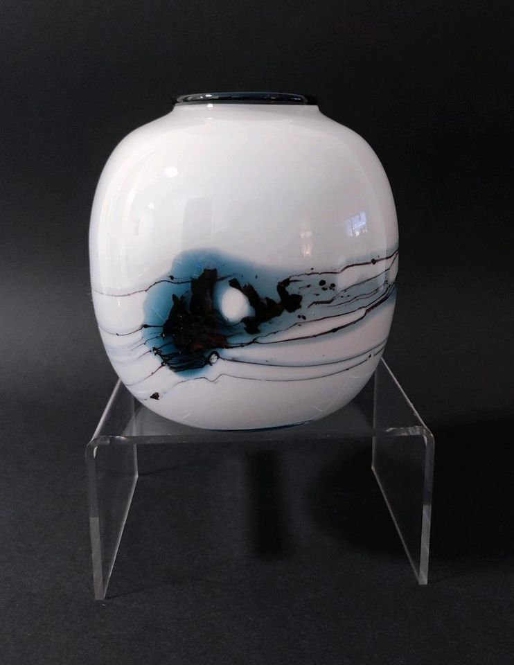 Vase Atlantis v. Michael Bang Holmegaard 1982 H: 11 cm in Jüchen