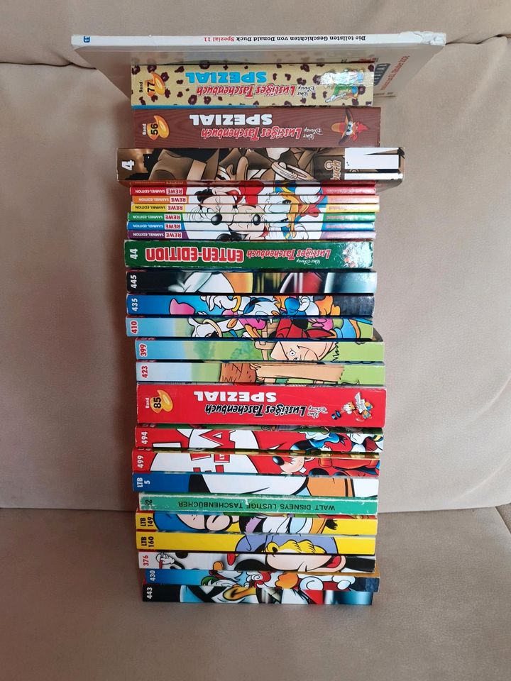 26 verschiedene Donald Duck Taschenbücher in Ebeleben