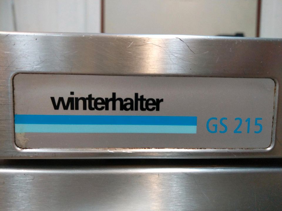 Winterhalter GS 215 Gläserspülmaschine Gastro Spülmaschine 230V in Sülzfeld