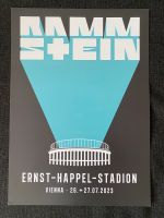 Rammstein 2023 Vienna Ernst Happel Poster/Plakat wie Siebdruck Rheinland-Pfalz - Bad Kreuznach Vorschau