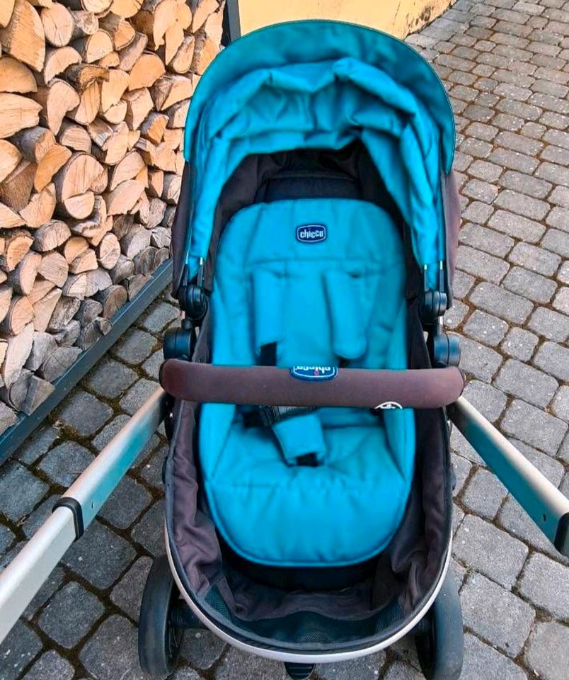 Chicco urban Kombi Kinderwagen babyschale buggy 2 fahrtrichtungen in Groß-Umstadt