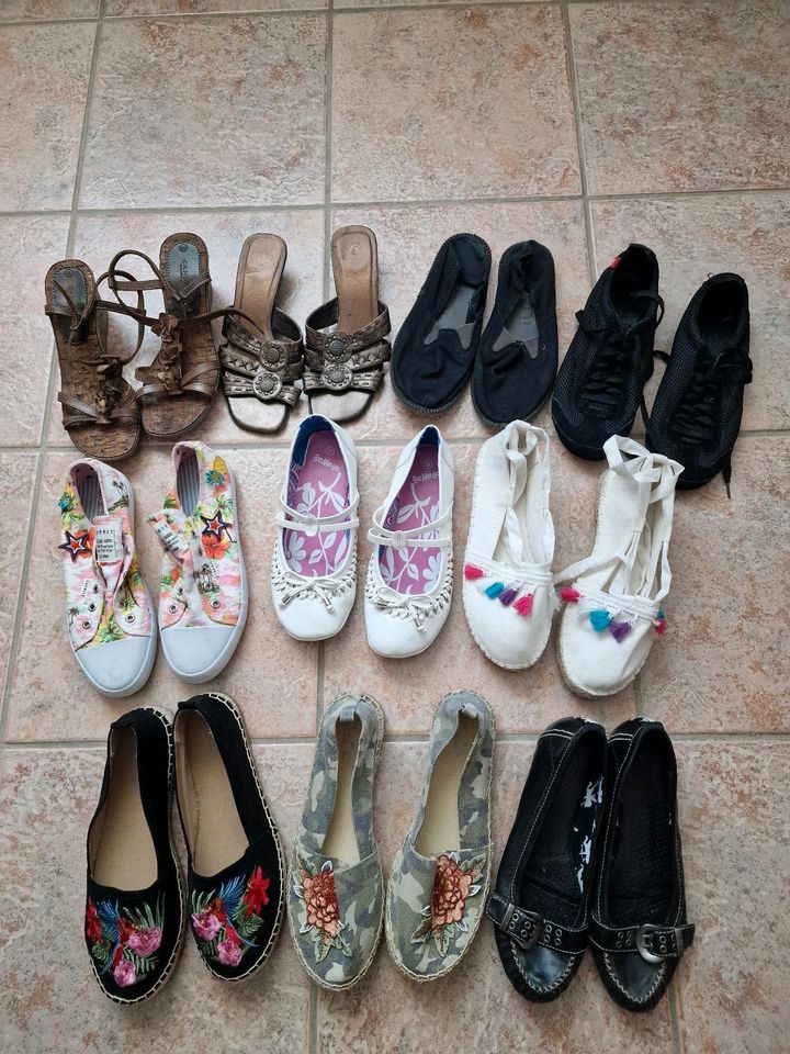 10 Paar Schuhe,Gr.38, Esprit, Be Mega, Deichmann,Neuwertig in Schalksmühle