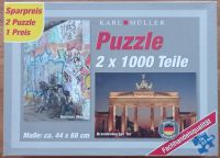 Puzzle-2er-Pack (je 1.000 Teile) Berliner Mauer+Brandenburger Tor Essen - Steele Vorschau