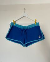 OLD NAVY kurze blaue Mini Shorts Stoff Hot Pants Frankfurt am Main - Innenstadt Vorschau