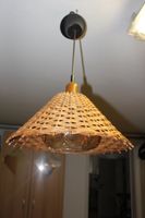 Korb-Deckenlampe mit Glaskörper aus den 70er von EEA Leuchten Baden-Württemberg - Balingen Vorschau