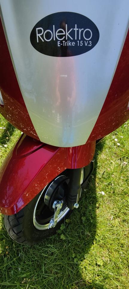 Krankenfahrstuhl    Elektrodreirad _Rot_Rolektro E Trike 15V.3 in Magdeburg