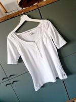 ♥️ Esprit lässiges Sommershirt Damenshirt weiß Gr. S 36 38 Hessen - Solms Vorschau