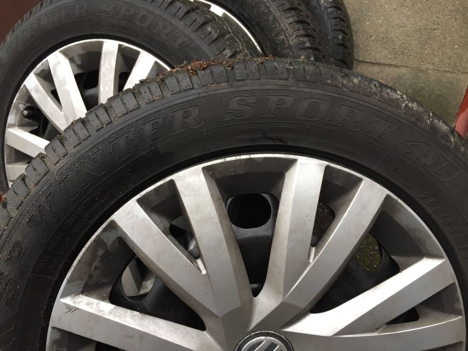 Winterrädern VW,Audi 205/55R16 91H gebraucht in Marienberg