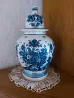 DELFT Töpferei 1679 handpainted Krug Vase mit Deckel Blau Weiß TO Nordrhein-Westfalen - Gütersloh Vorschau