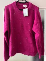 Neuer Damenpullover H&M pink, Gr. M Strasssteine Bayern - Hof (Saale) Vorschau