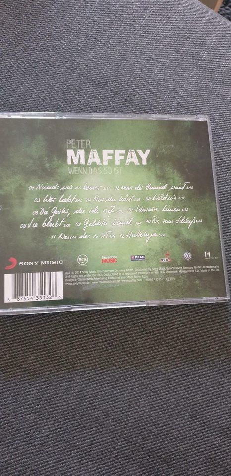 CD, Disc, Peter Maffay, Wenn das so ist in Berlin