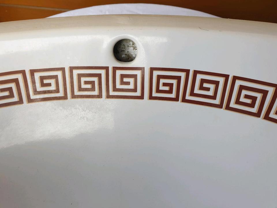 Ovales Design Unterbauwaschbecken Porcelaine De Paris in Anklam