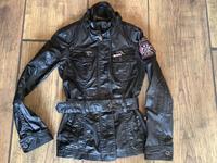 Neuw. Khujo Gr S Biker Leder Stil Jacke Nylon 36 Top Frühling Rheinland-Pfalz - Simmern Vorschau