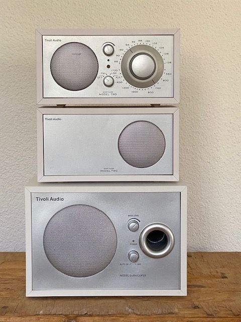 TIVOLI STEREO INCL SUBWOOFER WEISS in Lörrach