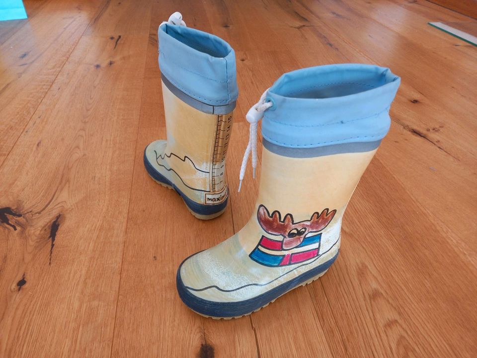 Gefütterte Gummistiefel Maximo Größe 24 in Wetzlar