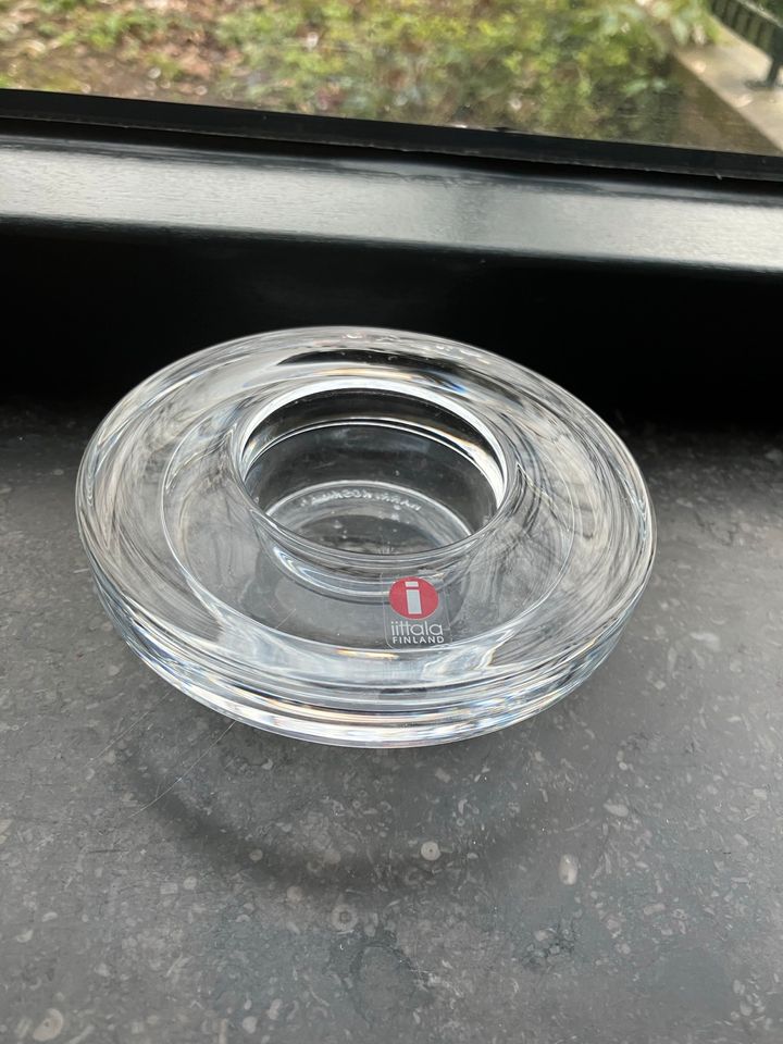 Iittala Halo Kerzenhalter transparent in Kranenburg