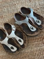 2 Paar Birkenstock Gizeh 38 Silber und Rosé Nordrhein-Westfalen - Mönchengladbach Vorschau