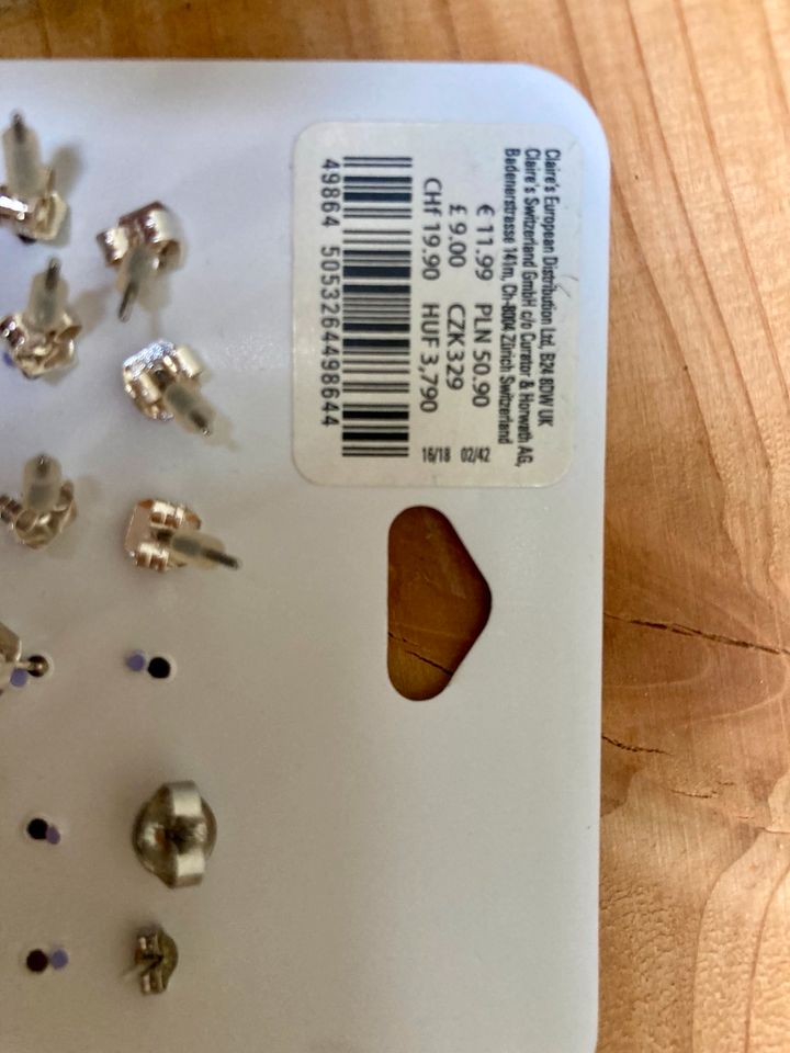 Ohrstecker claire's Modeschmuck wie Swarovski Glitzer in Baden-Württemberg  - Kusterdingen | eBay Kleinanzeigen ist jetzt Kleinanzeigen