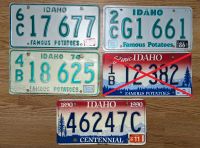 USA License Plate Idaho Nummernschild diverse Centennial Schleswig-Holstein - Lübeck Vorschau