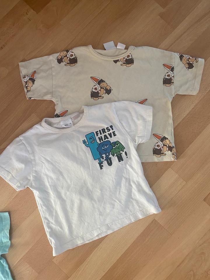 2 T -Shirt  Gr. 86 von Zaza Baumwolle ! Versand zzgl 2,55 Euro mg in Coswig