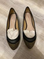 Ballerina Lands' End Gr. 38.5 schwarz gold NEU Brandenburg - Wendisch Rietz Vorschau