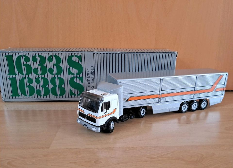 Modellauto Mercedes-Benz 1633/1638 S LKW, Conrad 2930, 1:50, neu in Hagen