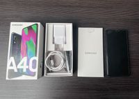 Samsung Galaxy A40 black mit Zubehör Bayern - Dettelbach Vorschau