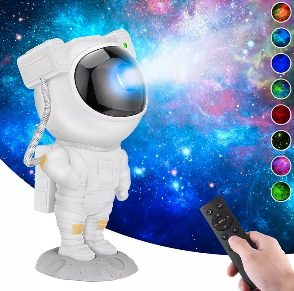 Astronaut LED Galaxy Sternenhimmel Projektor Lampe Nachtlicht in Bebra