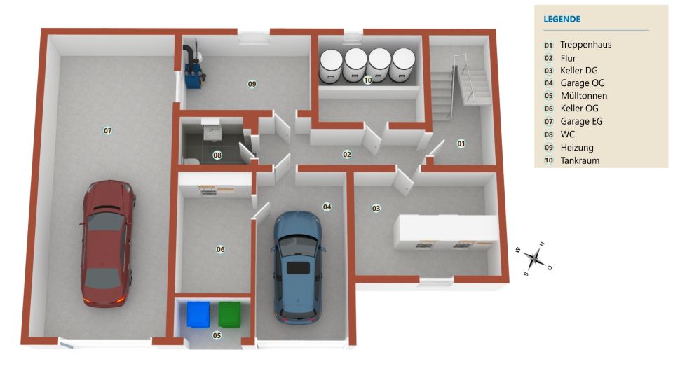 +++ barrierefreie Wohnung mit großer Sonnenterrasse, Garage; Kaminofen und Garten +++ in Lahr (Schwarzwald)