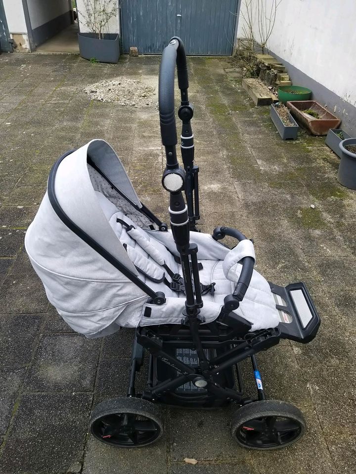 Hartan Topline X Kinderwagen + Zubehör in St. Leon-Rot