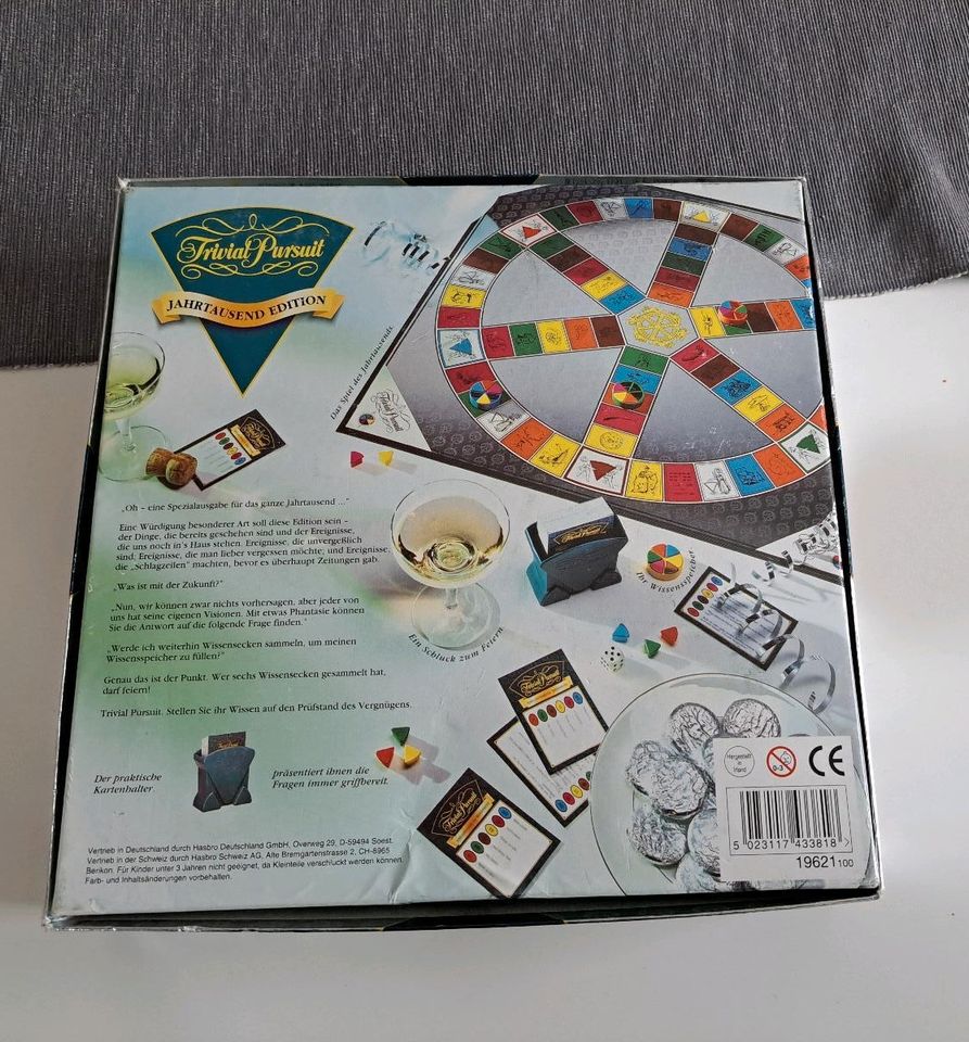 Trivial Pursuit Jahrtausend Edition in Brieselang