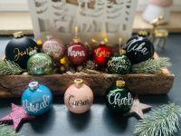 Personalisierte Weihnachtskugeln Advent Weihnachten Name Geschenk Niedersachsen - Schladen Vorschau