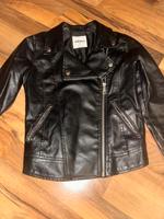 Gemo Kunstlederjacke schwarz Gr.128/134 Schleswig-Holstein - Kaltenkirchen Vorschau