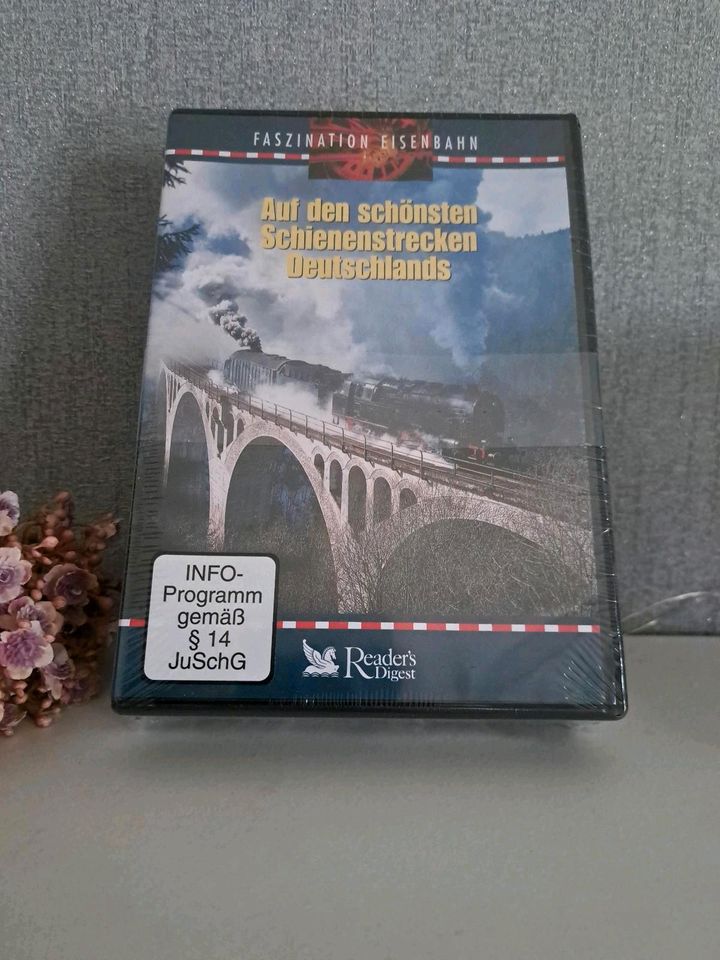 DVDs 3STÜCK neu, Faszination Eisenbahn,Konvolut 8Euro in Erfurt
