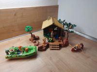Playmobil Fischerhütte mit Kanu und Schlauchboot Kr. Altötting - Kastl Vorschau