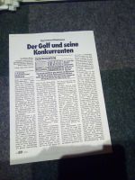Alfasud Vergleichstest "Der Golf und seine Konkurrenten" Nordrhein-Westfalen - Brüggen Vorschau