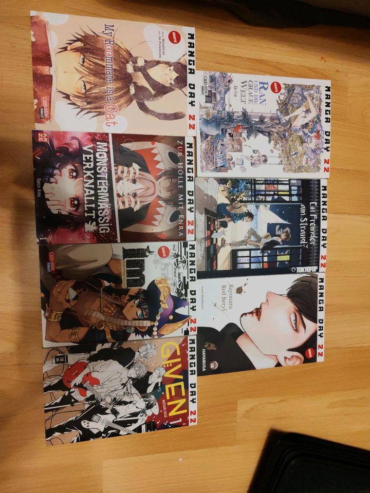 Manga day 22 verschiedene Leseproben in Leipzig