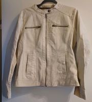 Kunstleder Jacke Größe 38,Creme/weiss Westerwaldkreis - Heilberscheid Vorschau