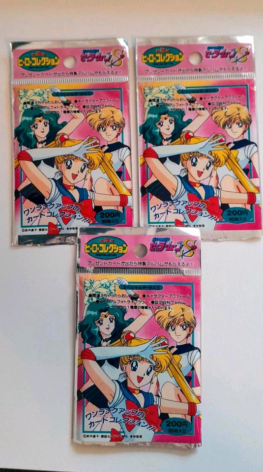 Sailormoon S, 38 Sammelkarten vom 1994 in Mittweida