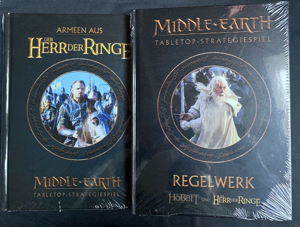 Herr der Ringe Middle-Earth Armeen / Regelwerk GW 2x  Buch Neu in Mayen