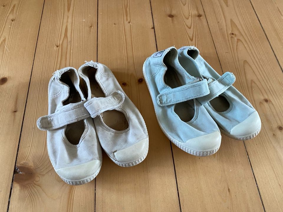 2x Natural world Schuhe Ballerina Sandale 31 30 blau in Hannover